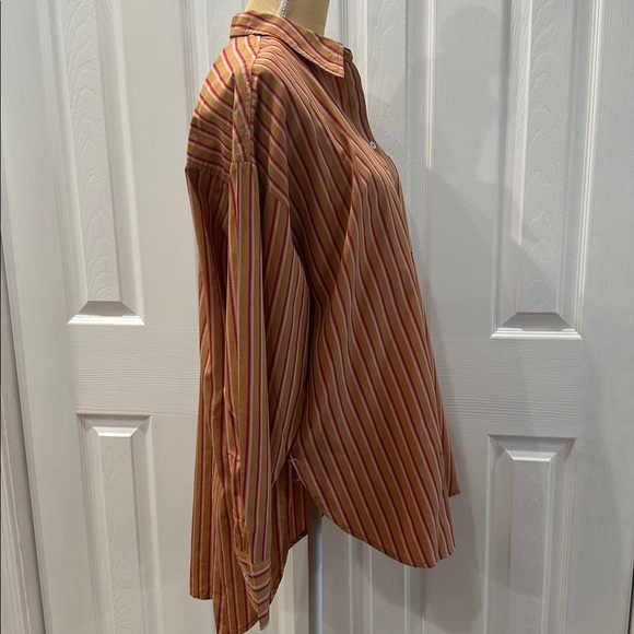 Anthropologie The Bennet Buttondown Shirt by Maeve Size L - Picture 8 of 15